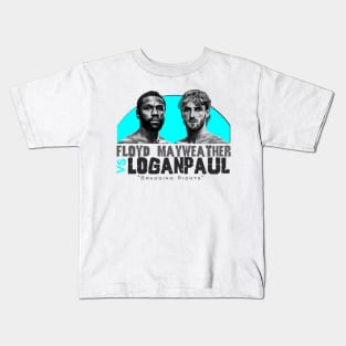 mayweather vs paul BR Kids T-Shirt